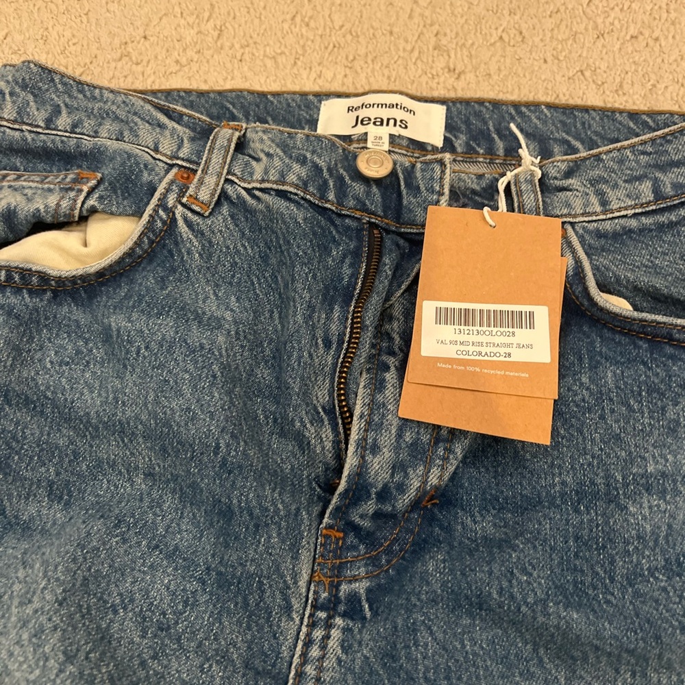 Reformation Women’s Blue Jeans